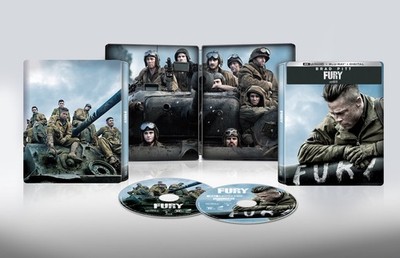 Steelbook Fury (4K UHD / Blu-ray + Digital) NEW