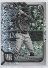 2022 Bowman Chrome Black & White Mini-Diamond Refractor 137/199 Vidal Brujan 7ns