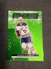 2023-24 Upper Deck Hockey Edmonton Oilers Connor McDavid Green Dazzlers #DZ-86