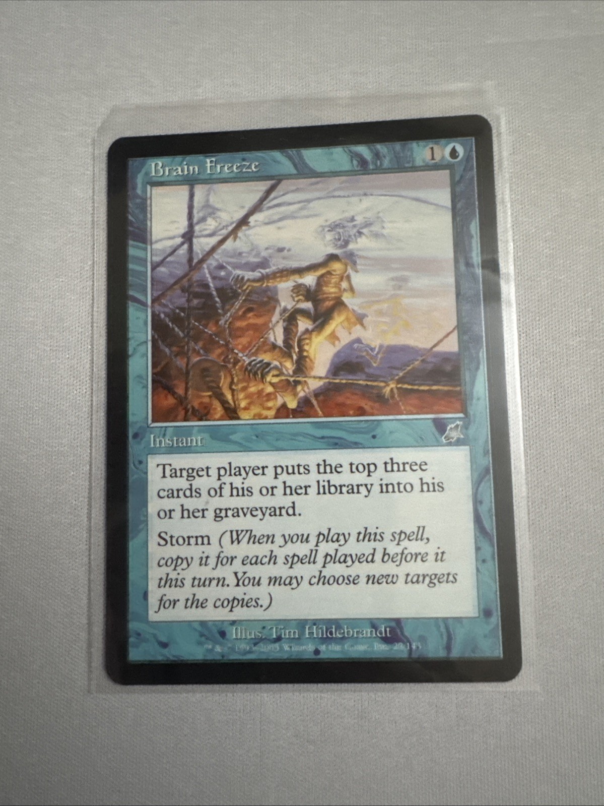 Brain Freeze - LP Regular #29 Uncommon Scourge 2003 Magic the Gathering MTG