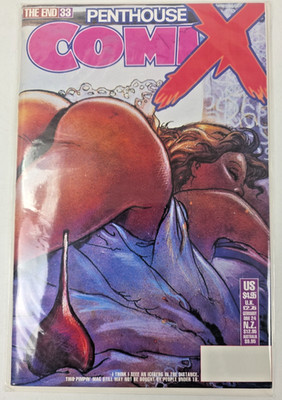 Penthouse Comix # 33 1998 ~ Final Issue ~Julie Strain Adult ~ Bagged & Boarded
