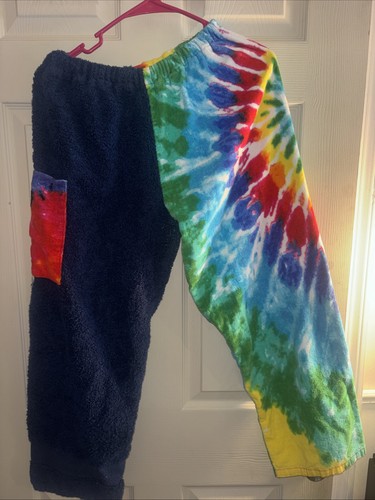 Kiki’s Nation Towel Pants Size Large Tie Dye