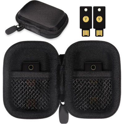 GETGEAR Security Key Case Compatible with Yubico YubiKey 5Ci NFC, 5C NFC, 5 Nano