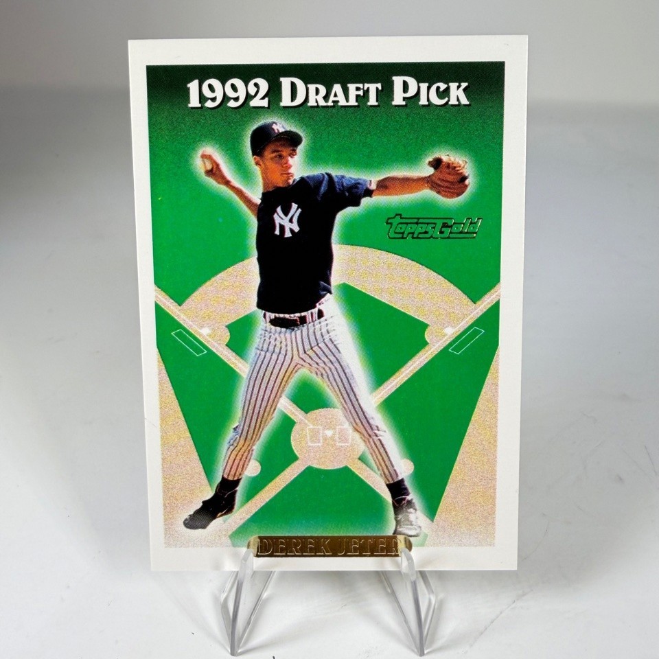 1993 Topps Gold #98 Derek Jeter Rookie RC — Raw Ungraded
