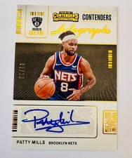 Patty Mills 2021-22 Panini Contenders Gold Autograph Auto /10