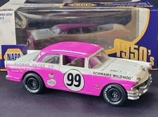 1956 Curtis Turner #99 Ford NAPA NASCAR 50th Anniversary Collection 1:24 Diecast