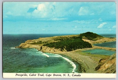 Postcard - Presqu'ile, Cabot Trail, Cape Breton, N. S., Canada