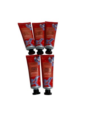 NEW brompton & langley hand creams 1 oz lot of 5 SWEET CRANBERRY