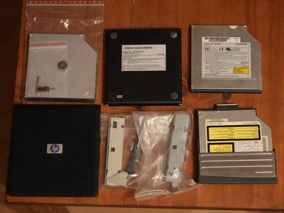 PC Laptop Laufwerke Cases Adapter BD CD DVD Bluray Konvolut