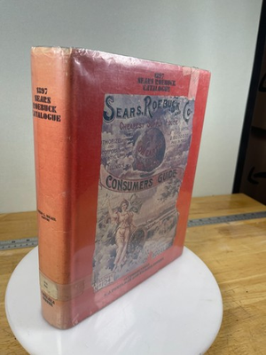 #ad 1897 Sears Roebuck Catalogue 1968 Replica Hardcover Consumer Guide Book $19.95