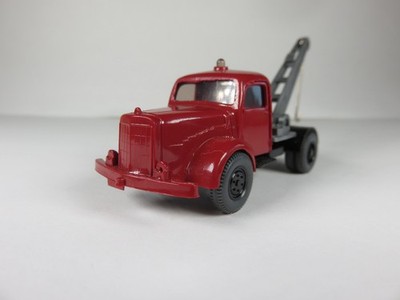 Wiking Modelle, MB L 5000 Abschleppwagen, rubinrot, Pola, GK 2003-Nr. 631a/1D.