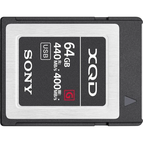 Tarjeta de memoria Sony Professional XQD serie G 64 GB (QDG64E/J) Foto 2 de 4
