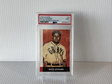 1990 Eclipse Buck LEONARD PSA 9 Mint Negro League HOF Stars
