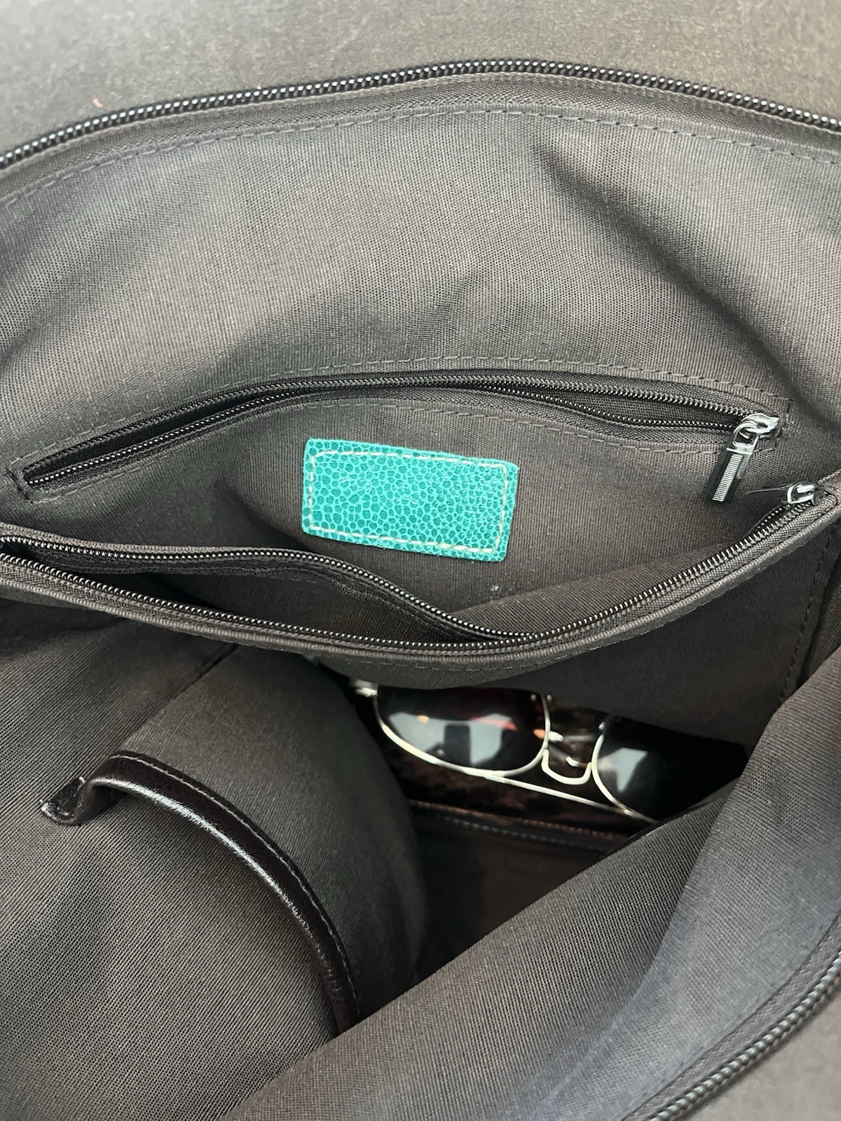 Patchwork Faux Crocodile Multicolored  Shoulder  … - image 12