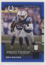 2017 Panini Donruss Press Proof Blue Erik Walden #207 07rd
