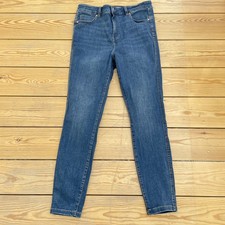 NEXT blue push up skinny high rise stretch jeans Size 14 Long