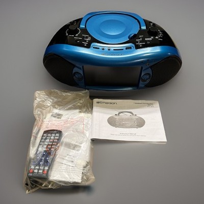 Emerson EDL-2870H Bluetooth Boombox DVD Player with 7'' Screen, TV Tuner, Radio