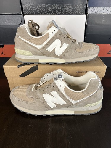 New Balance 576 Made In UK 'Beige' OU576BEI Men's Size 11 NEW - Picture 2 of 5
