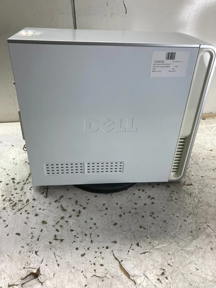 Dell Inspiron 530 Intel Core 2 Quad Q6600 2.40GHz 3GB 500GB Windows XP - Image 4 of 4