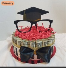 Graduation Money Cake