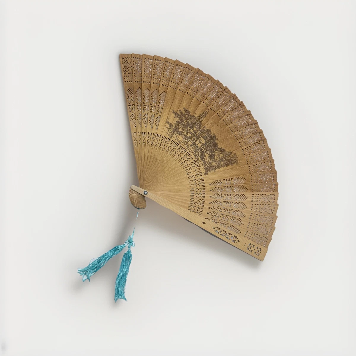 檀香风扇老式手工风扇| eBay