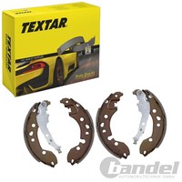 Textar BREMSBACKEN-SATZ Hinterachse Passend FüR Renault Twingo Smart Fortwo
