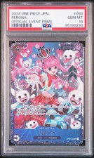 PSA10 Perona SR OP06 093 Flagship Battle Best 8 Promo One Piece Card