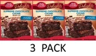 Betty Crocker Delights Supreme Chocolate Chunk Brownie Mix 18 oz Box - 3 PACK