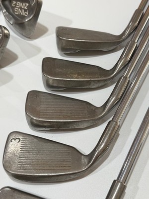 PING Zing 2 Black Dot Iron Set 2-PW+LW PING JZ Stiff Steel Shafts