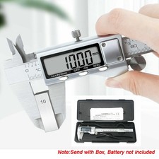 6" Stainless Steel Digital Caliper Vernier Micrometer Electronic Measuring Ruler