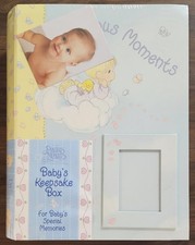New - Minor Defects Please See All Photos Baby's Keepsake Box Precious Moments