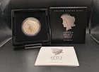 2021 Philadelphia Mint Uncirculated Peace Silver Dollar $1 in OGP w/ COA