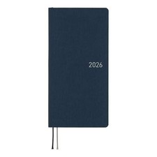 Hobonichi 2026 Weeks MEGA Notebook Cosmos Blue Slim Weekly Planner