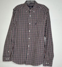 Nautica Men's Checked Classic Fit Long Sleeve Shirt, Multicolor 16 34/35 
