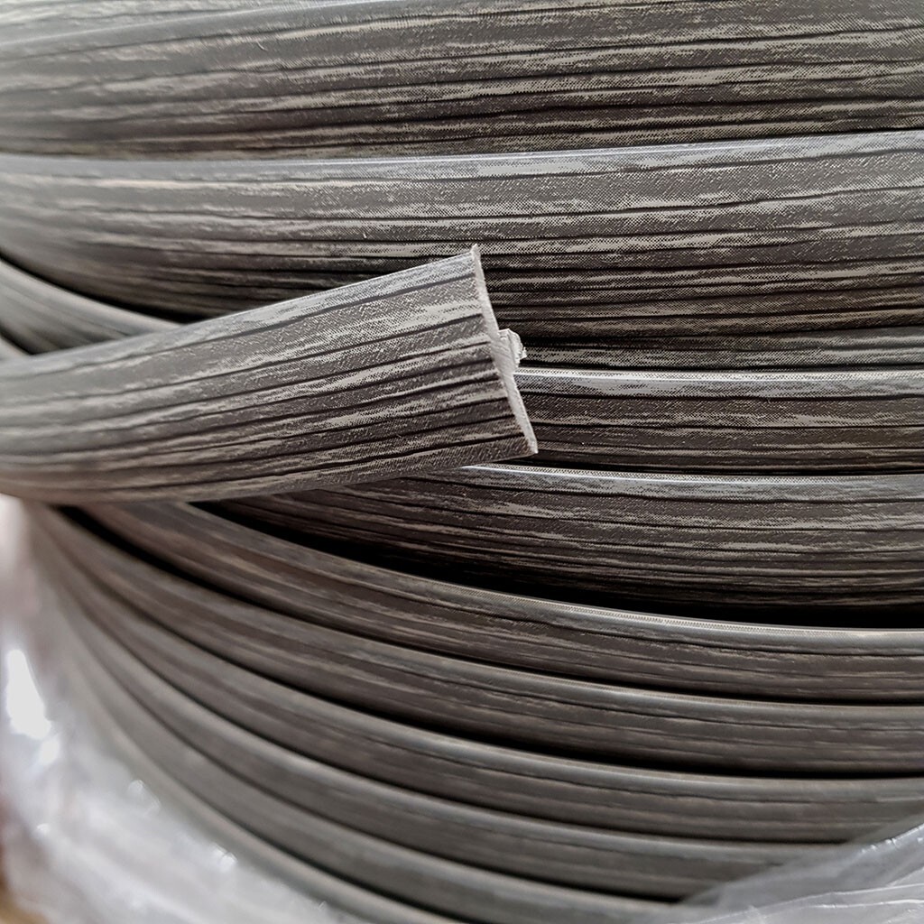 T TRIM EDGING SINGLE LIPPED KNOCK ON TRIM FOR CAMPERVAN FURNITURE BOARD