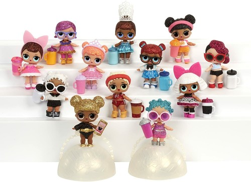 LOL SURPRISE SERIE GLITTER HOOPS MVP QUEEN BEE COSMIC QUEEN FANCY ROCKER DIVA 5G - Foto 2 di 5
