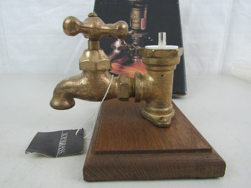 Vintage Top Brass Solid Brass Spigot/Faucet Liquor Dispenser-Unused-NOS - Picture 4 of 12