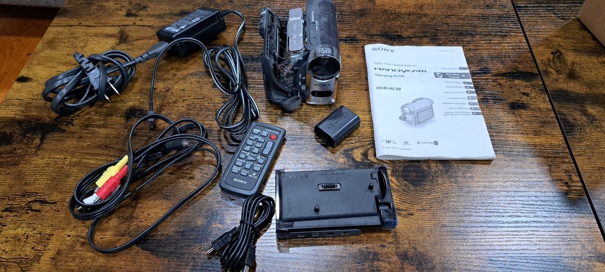 Sony Handycam DCR HC48 Mini DV Night Shot 25x Camcorder - FOR