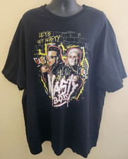 The NASTY BOYS Gildan Wrestling Shirt Used Size Men's 4XL WWE WCW AWA TNA