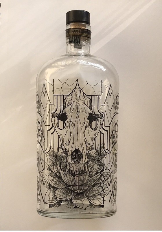 Limited Edition Artist Shawn Barber  - Bulleit Bourbon Frontier Whiskey Tattoo