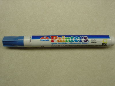 (10) NEW ELMERS PAINTERS OPAQUE PAINT MARKERS FINE BLUE AWESOME FOR CRAFTS