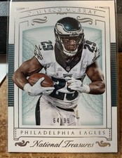 2015 Panini National Treasures #41 DeMarco Murray Rare SP Card 64/99