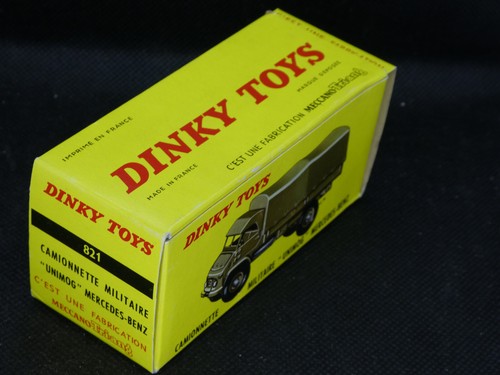 French Dinky Toys 821 Mercedes-Benz Unimog Near Mint Boxed (A) - Picture 16 of 18