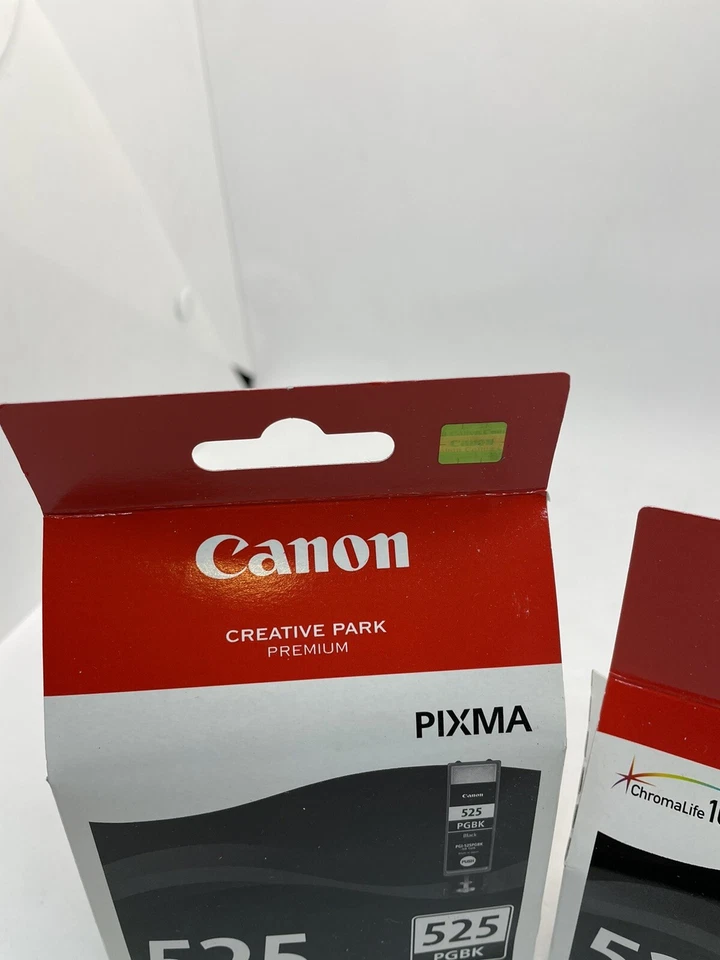 Cartuchos de tinta Canon CLI-526 y CLI-25 BK para Canon Pixma negros Foto 3 de 4