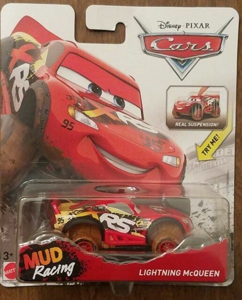 Disney Pixar Cars Mud Racing XRS Series Real Suspension ...