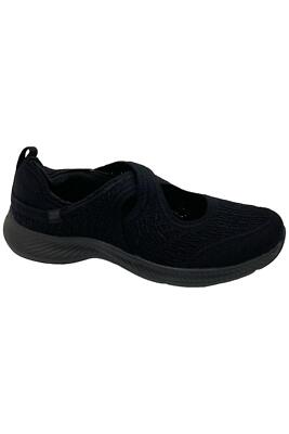 Skechers Vapor Foam Move Vegan Washable Knit Mary Janes Aster black