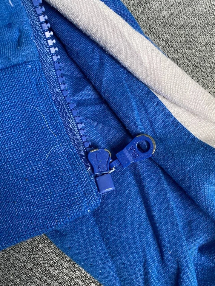 Vintage italy Zip Sweatshirt Track Jacket Italia 00s Y2K - Image 4 of 4