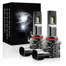 9012 HIR2 10000K LED Headlight Bulbs Kit High Low Beam Super Bright Combo White