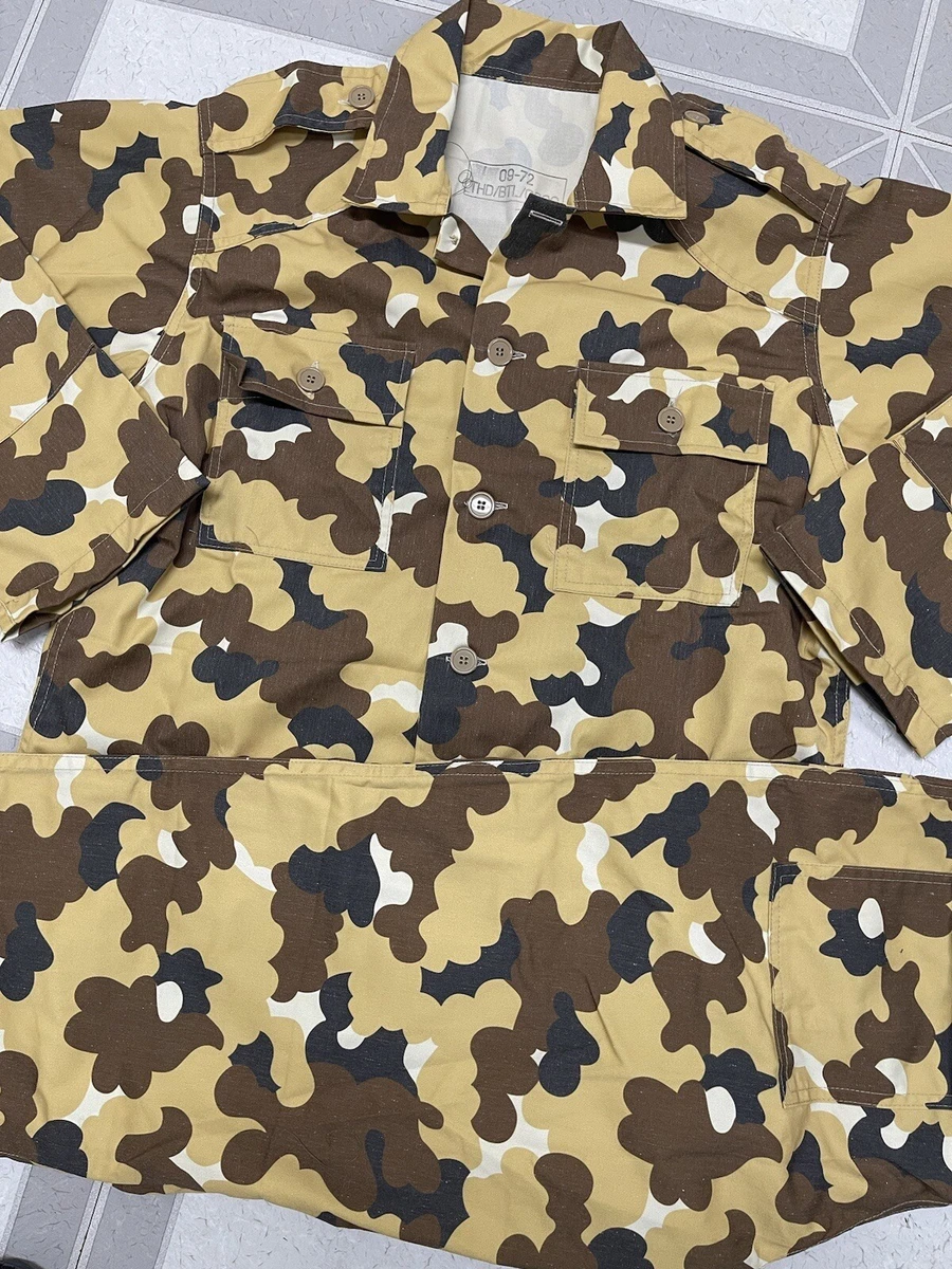 SOUTH VIETNAM POLICE FIELD FORCE UNIFORM ARVN CAMO CLOUD PATTERN - Early War Cut