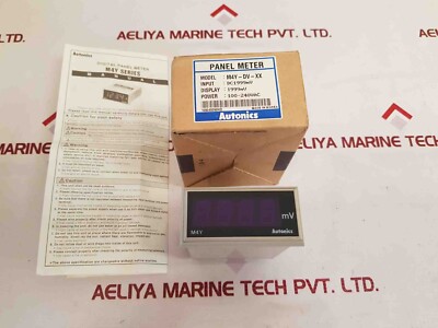 Autonics M4Y-DV-XX Digital Panel Meter 100-240VAC 50/60Hz 4VA